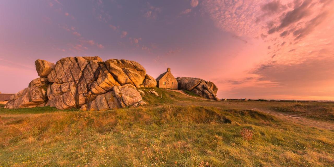 Ty Melen - Charmante Maison Bretonne Proche Mer Plouguerneau Extérieur photo