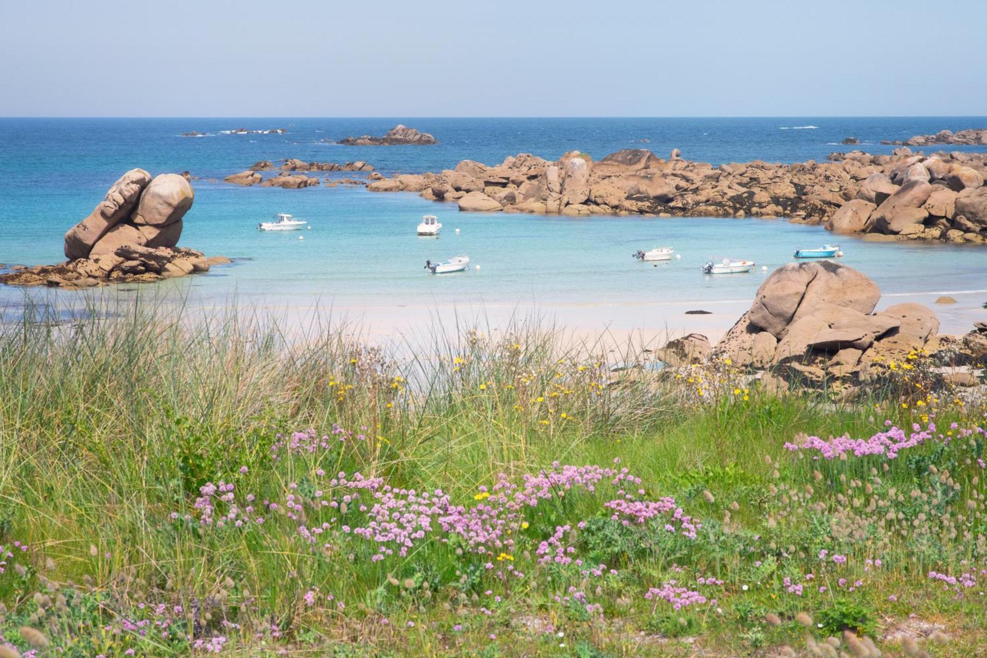 Ty Melen - Charmante Maison Bretonne Proche Mer Plouguerneau Extérieur photo